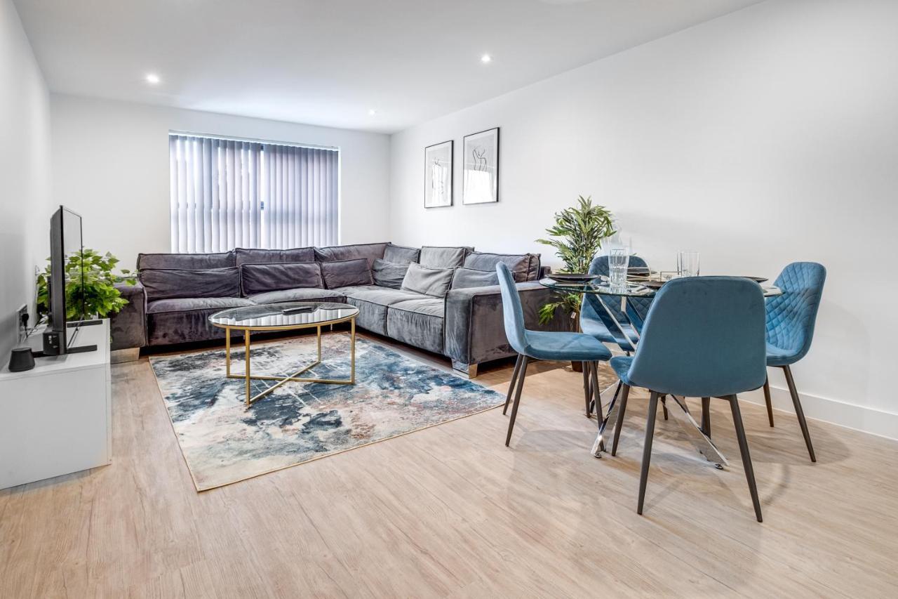 Ebra Stays - Choice Of 2 Or 3 Individual Beds - Luxury New Build Apartment ✪ City Centre, Digbeth ✓ Smart Tv'S & Large Corner Sofa - Birmingham Luaran gambar