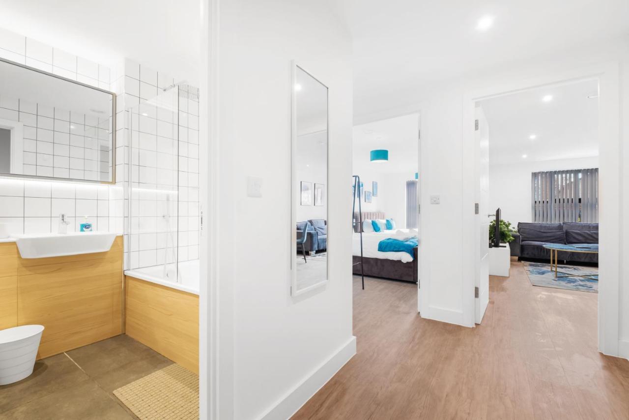 Ebra Stays - Choice Of 2 Or 3 Individual Beds - Luxury New Build Apartment ✪ City Centre, Digbeth ✓ Smart Tv'S & Large Corner Sofa - Birmingham Luaran gambar